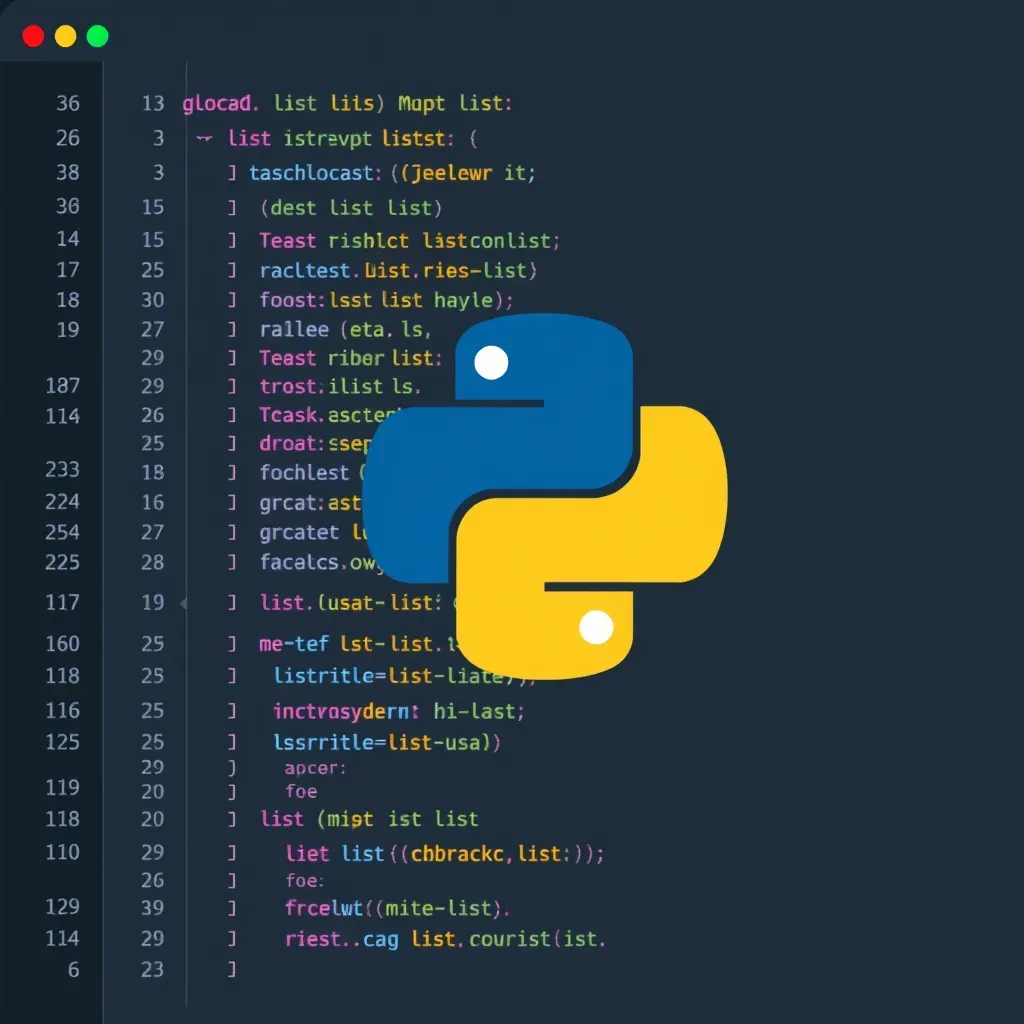 Beispiel für eine Python-Liste