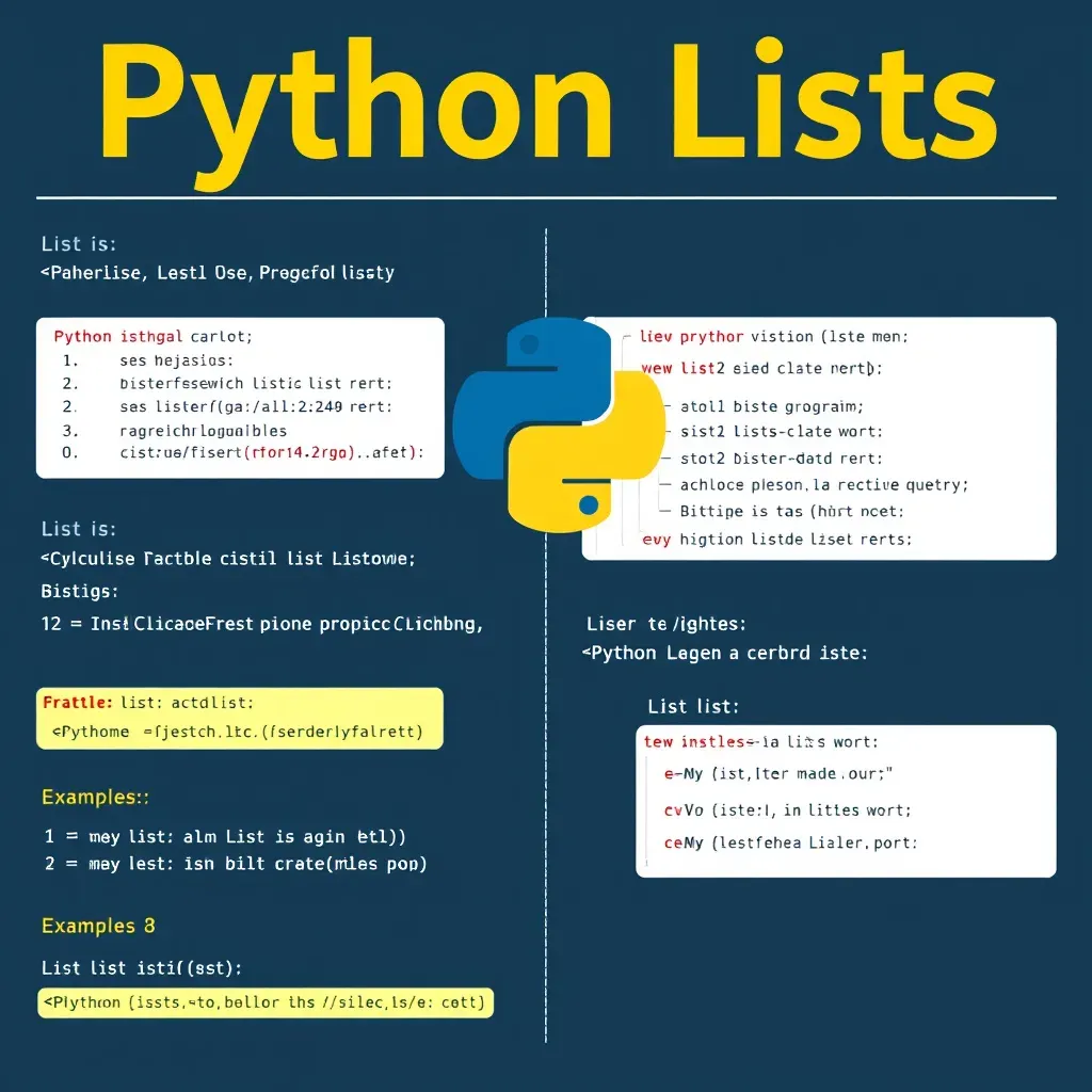 Listenmethoden in Python
