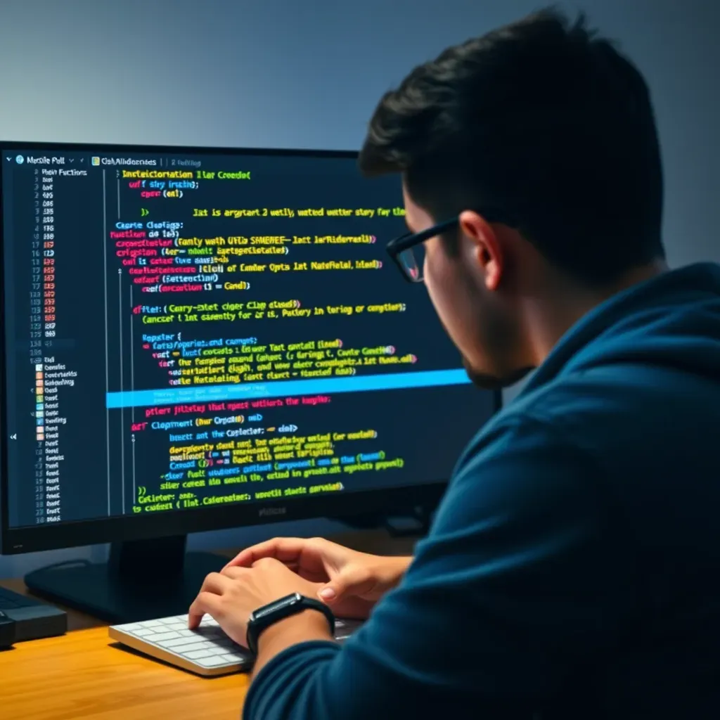 Code-Snippets in Python, die verschiedene Funktionen demonstrieren.