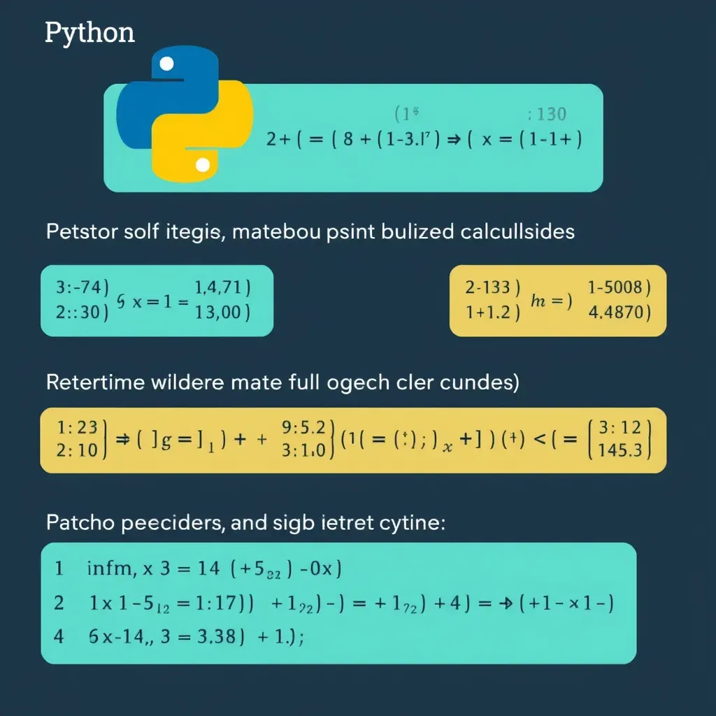 Illustration von Python-Programmierkonzepten