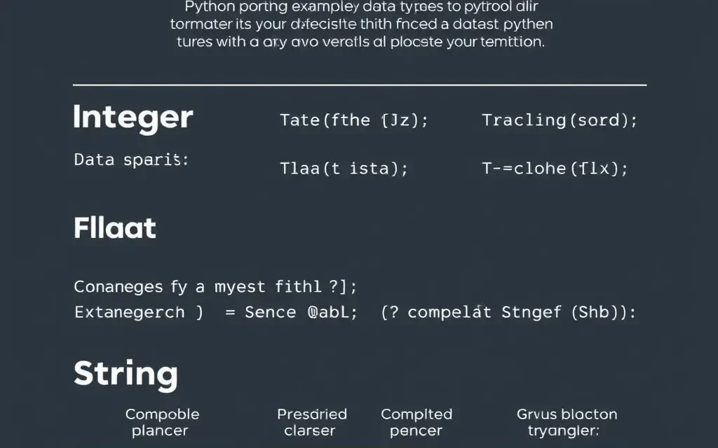 Erfahren Sie alles über die Datentypen in Python